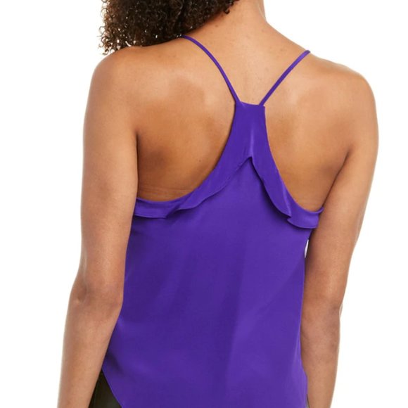 Allen Schwartz Cici Cami Violet Silk Sm NWT - Picture 2 of 10